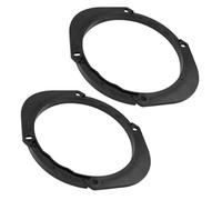 WRITWAA 1 Pair Car Door Speaker Spacers - Car Speaker Adapter Plates - Plastic Mounting Adapter Compatible for Mazda - Vehicle Door Audio Mounting Fitment - 5x7 to 6.5 Inch