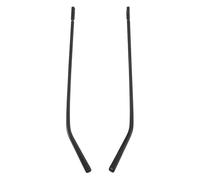 WRITWAA 1 Pair Eyeglasses Replacement Temple Arms for Glasses Frame, Black Metal and Tr Material with Comfortable Wear and Ergonomic Design, for Parties and Computer Work