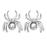 WRITWAA 1 Pair Spider Earrings for Women Silver 925 Sterling Studs Lightweight Comfortable Safe Creative Design with Craftsmanship for Anniversaries and Parties