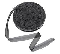 WRITWAA 1 Roll Iron On Tailoring Tape - Jeans Iron On Hemming Pants Tape - 2.5cm X 55 Yards Washable Hemming Strips - Self Adhesive Hem Roll for Pants Cuff (Black)