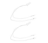 WRITWAA 1 Set Hearing Aid Retention Cord with Safety Rope Clip, Anti-Loss Lanyard String for Children and Seniors, Secure BTE Hearing Aid Clip