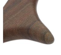 WRITWAA 1 Set Wood Therapy Massage Tools: Solid Wood Foot Massager Stick for Acupoint Acupressure - Triangle Precise Foot Pressure Point Relax for Travel Home Use