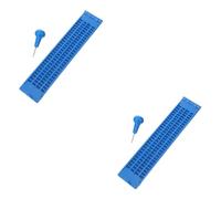 WRITWAA 1 Set Writing Set Row Cell Plastic for Blind with Stylus Durable and Lightweight for Easy Writing and Studying Portable Learning Tool