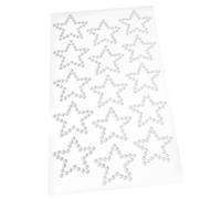 WRITWAA 1 Sheet Self Adhesive Face Gems Stickers Festival for Unique Makeup Styles Durable Versatile Rhinestones for Body Art Crafting Nail Decor Creative Expressions