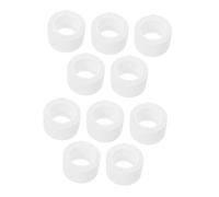 WRITWAA 10 Rolls Tape Skin Sensitive Wounds Sticky Wrap Self Adherent Closure Strips Vet Wrap Strapping Nursing White Non-Woven Fabric