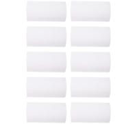 WRITWAA 10 Rolls Thermal Paper Till Roll 57x25mm Smooth Surface Not Easy to Fade White Multipurpose Thermal Paper for Office and Restaurant Use