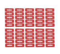WRITWAA 10 Sheets U-shaped Nail Polish Guards Spill-proof Plastic Cuticle Protectors with Universal Fit Ergonomically Designed for Parties and Nail Decoration Easy Peel-off