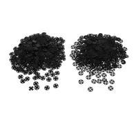 WRITWAA 1000pcs Invisible Sew-On Snap Buttons: Nylon Fasteners for Clothing - Anti-Exposure Hidden Shirt Buttons for DIY Sewing Projects