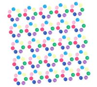 WRITWAA 1000Pcs Round Non-Woven Fabric Pads, DIY Hair Clamp Accessories in Mixed Colors, Thick Material for Hair Accessories and Handmade Headdresses