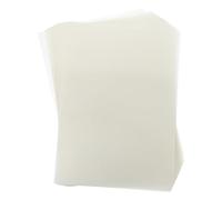 WRITWAA 100pcs A4 Water Resistant Laminating Film Sheets with Anti Scratch Feature, PVC Material Protective Laminating Sheet for Cards, Menus and Documents