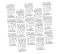 WRITWAA 100Pcs Glue Applicator Tips for Eyelash Extensions White Glue Bottle Caps Durable Portable Glue Extender Tips for Lash Tech Supplies Material