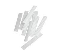 WRITWAA 100Pcs Makeup Brush Protective Covers Pe Plastic Net Sleeves White for Keeping Brushes Clean Safe for Travel and Daily Use