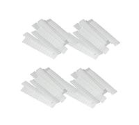 WRITWAA 100Pcs Makeup Brush Protector Sleeves Pe Plastic Mesh Covers for Daily Use Breathable Keep Brushes Clean and Shape for Travel and Storage
