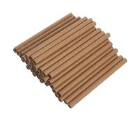 WRITWAA 100pcs Paper Bee House Replacement Tubes for Mason Bees 6 Inch Hollow Nesting Tubes with 5/16 Inch Inner Diameter for DIY Insect Hotels in Khaki