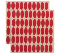 WRITWAA 100pcs Replacement Mouse Friction Pads with Curved Edge and Microtextured Smooth Surface, Anti-slip Glide Feet for Wireless and Wired Mouses, for Drawing and DIY Repair, Size