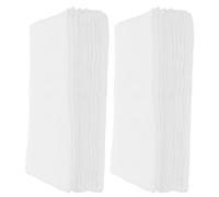 WRITWAA 100pcs Soft Cotton Gauze Pads 3.9x3.15 Inch Non-Adhesive Absorbent Dressing Mesh Pads for Sensitive Skin and Biotechnological Applications in Laboratory Experiments