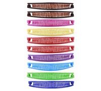 WRITWAA 10pcs Assorted Colour Hair Clips Non-slip Propylene Barrettes to Hold Hair in Place with Simple Design, for Weddings and Season Assorted style