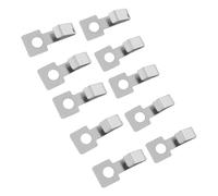 WRITWAA 10pcs Battery Spring Shrapnel, Negative Electrode Sheet: Button Battery Fragments, Fits for PCB, Motherboard, LED Light, DIY Assembly