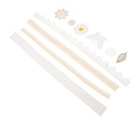 WRITWAA 10pcs Clay Roller Tool Set for Pottery and Ceramics Sturdy Fabric Lace Printing Rollers, for DIY Pottery Projects and Both Beginners and Experts