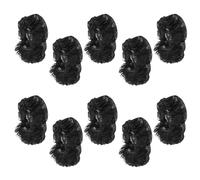 WRITWAA 10pcs Elastic Mesh Hair Net Cap for Ballet Bun Boys and Girls Reusable Dance Hair Net for Buns and Wigs