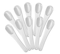 WRITWAA 10Pcs Eye Stick Spatula Makeup Tool Professional Cosmetic Scoops for Even Application Versatile for Skincare Finish