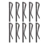 WRITWAA 10pcs Money Sorter Metal Clip: Mini Spring Money Clip for Budgeting - Replacement Spring Loaded Clamp for Wallets and Cash Holder
