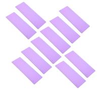 WRITWAA 10pcs Pet Reading Rulers with Scale Colored Highlight Strips Dyslexia-Friendly Guided Reading Overlays Bookmarks Visual Aid for Focus and Tracking