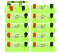 WRITWAA 10pcs Physical Lamp Holder Threaded Socket for Physics Experiments Science Lab Teaching Aids Educational Light Base for Primary and Secondary School Practical Use