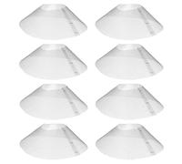 WRITWAA 10pcs Sturdy Range Hood Filters with Iron Wire Mesh Net Bowl Shape Grease Filter for Kitchen and Household Cooker Hood Accessories Efficient Range Net for Cooking and Grease