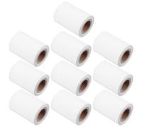 WRITWAA 10pcs Thermal Receipt Paper Rolls for Thermal Printer High Efficiency Printing Paper Rolls for Cash Registers for Convenience Stores and Malls with Versatile Usage