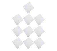 WRITWAA 10pcs Vinyl Record Dividers 0.75mm Thick Plastic Record Collection Dividers Waterproof and Easy to Clean for Organizing Media Collections and Libraries