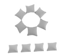 WRITWAA 10pcs Watch Display Pillow Bangles Jewelry Bracelets Stuffed Bracelet Display Pillow Cushion Organizer Holder Watch Holder Pu Grey