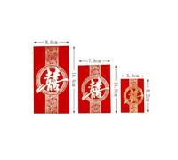 WRITWAA 120pcs Red Envelopes Paper Cash Packets with Classic Chinese Styles, Easy to Operate and Not Easy to Break, for Giving at Engagement Banquets Or Wedding Celebrations