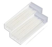WRITWAA 120pieces Portable Interdental Brush Durable Daily Use Teeth Cleaners with Ergonomic Handle for Oral Hygiene Convenient Dental Accessories for Home and Outdoor Use