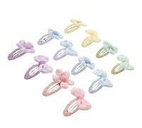 WRITWAA 12pcs Flower Bow Hairpin Cute Boys and Girls Hair Clips Cartoon Girls Barrettes Lovely Hair Decoration for Childrens Party