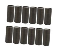 WRITWAA 12pcs Kraft Paper Cylinder Boxes with Lids Refillable Round Cardboard Tubes for Essential Oils Lip Gloss Tea Perfume Skincare Travel Storage