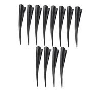WRITWAA 12pcs Large Metal Hair Clips Duckbill Seamless Clip for Separating Styling for Bun Partition Hair