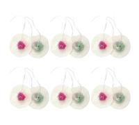 WRITWAA 12pcs Lightweight Replaceable Rayon Mantles for Gas Lamps and Kerosene Lamps, Sturdy Camping Wick Mantle for Outdoor Lighting and Activities