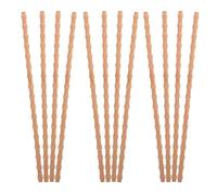 WRITWAA 12pcs Natural Wood Molding Trim Bobbin Trim Beige Unfinished Wood Easy to Use Versatile Application Elegant Decorative Touch for Furniture Edges and DIY Crafts