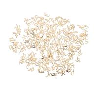 WRITWAA 130pcs Alphabet Letter Alloy Pendants for DIY Jewelry Making, Mini Initial Charms with Sl esign, Compact Metal A-z Charms Set for Bracelets, Necklaces, and Celebrations