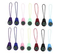 WRITWAA 14pcs Mini Compass with Lanyard for Hiking and Travel Lightweight Plastic Directional Navigation Tool with Compact Build, Precise and Multifunction Pocket Outdoor Adventure