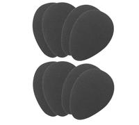 WRITWAA 15 Pairs Non-Slip Shoe Pads Self-Adhesive Sole Protectors for Shoe Rubber Stickers Anti-Skid Grip for High Heels and Everyday Footwear Black