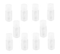 WRITWAA 15ml Emulsion Bottles 24pcs Screw Lotion Bottles Flip Cap for Travel Skincare Containers Reusable Plastic for Cosmetics