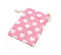 WRITWAA 15pcs Cotton Drawstring Bag Small Pouch Portable Handbag Wash Bag for Students Storage Drawstring Pouch for Travel Compact and Easy to Close