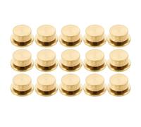 WRITWAA 15pcs Miniature Rotating Bearing Swivel Base for Hair Accessories and Pinwheel Blades, Metal 360° Smooth Rotation with Concentric Shaft Design, for Doll and DIY Installations