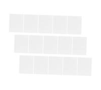 WRITWAA 15pcs Transparent Film Sticker Paper for Inkjet Printers Clear Printable Vinyl Sheets with High Clarity and Durability for Custom Labels Screen Printing Digital Crafts and