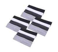 WRITWAA 16pcs Elastic Sports Headbands Solid Hair Bands for Women Running Yoga