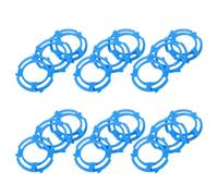 WRITWAA 18pcs Head Blade Retainer Ring Replacement for S5000 Electric Rotary, Plastic Material with Quick System and Precision Features, for Travel and Bathroom Use