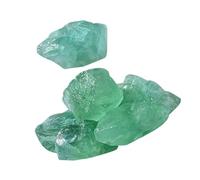 WRITWAA 1bag Green Fluorite Diffuser Stone Decorative Home Accessory Rough Stone for DIY Crafts