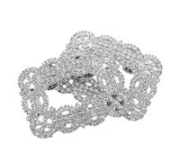 WRITWAA 1Pair Removable Rhinestone Shoe Clips Elegant Buckles for High Heels Sparkling Bridal Shoe Charms for Weddings and Special Events Comfortable and Secure Fit Durable Design